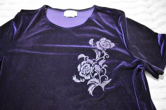 Vintage Kathie Lee Whimsigoth Top XL