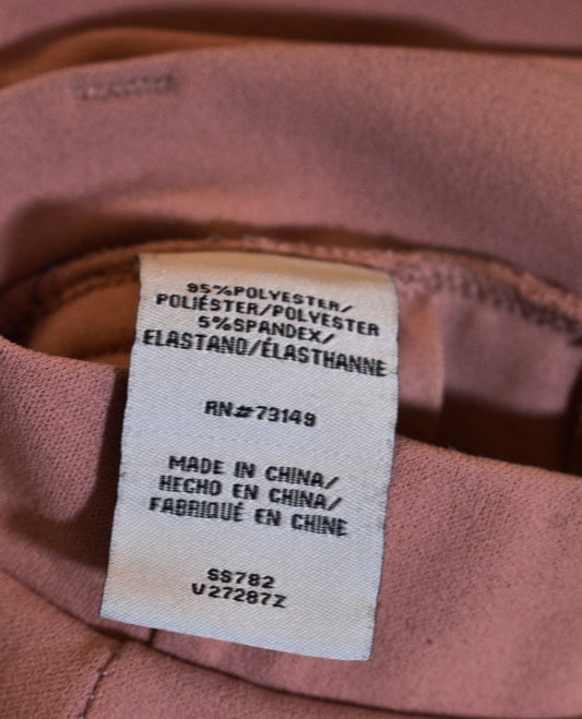 Pink Halara Style Dress Pant LARGE