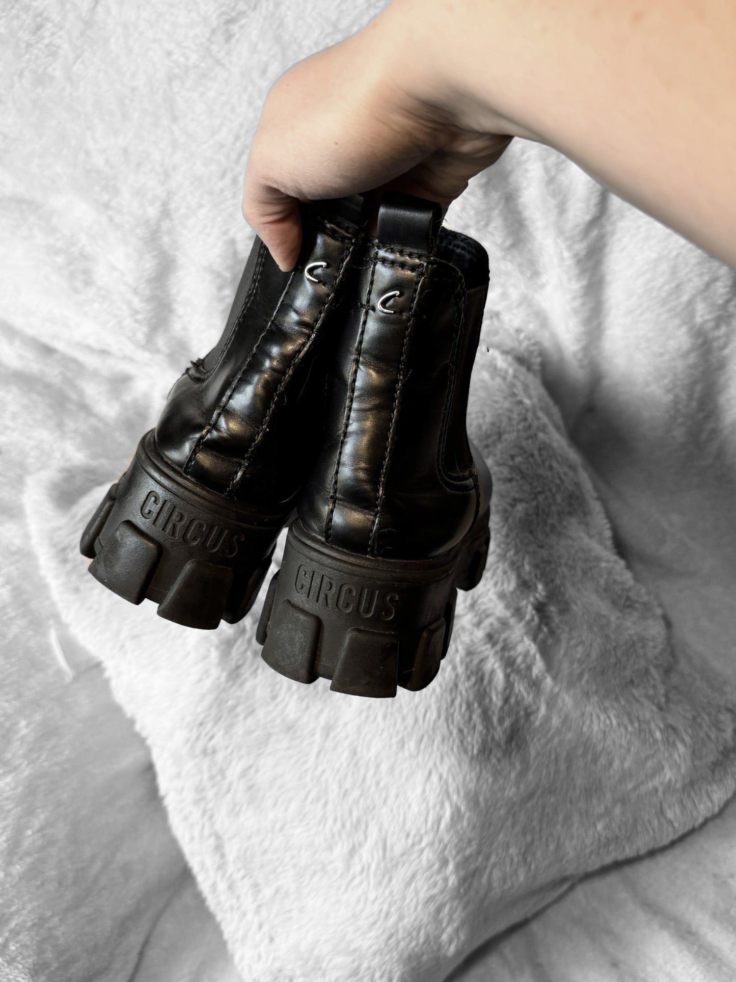Circus NY Lug Sole Combat Boot 6.5