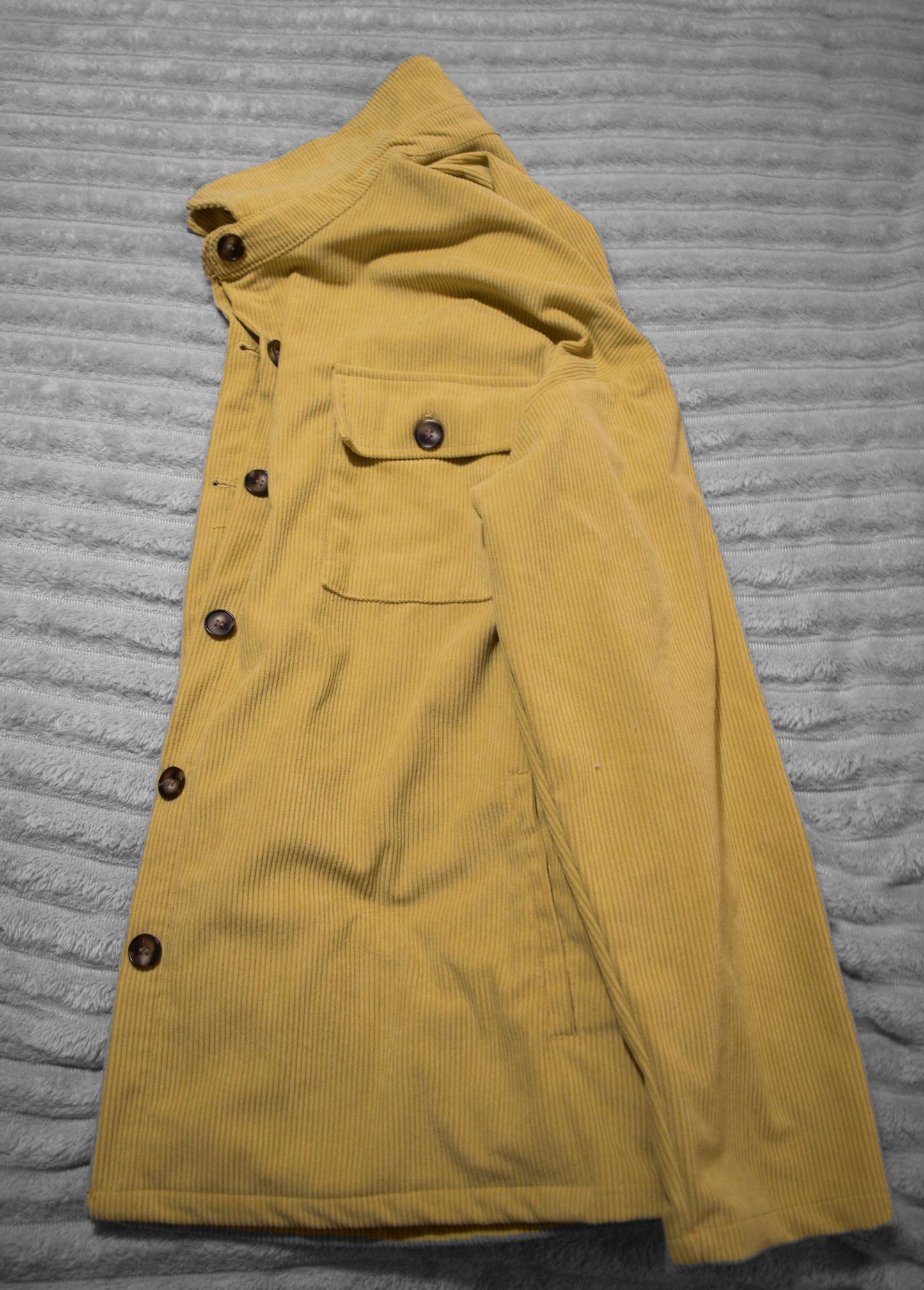 Corduroy Coraline Shacket 3X