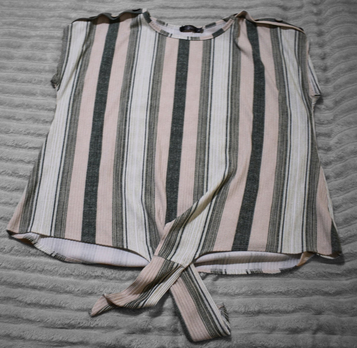 Cure Summer Tie Front Top 2XL