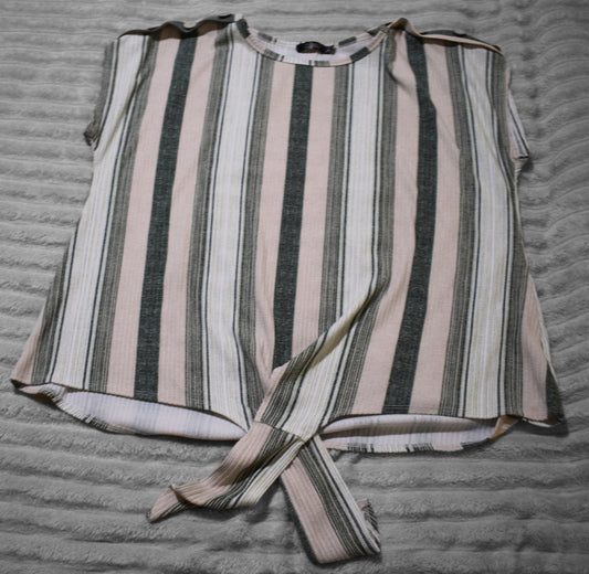 Cure Summer Tie Front Top 2XL