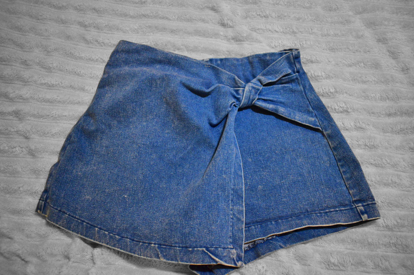 Flying Tomato Denim Half Skort LARGE