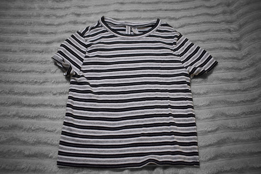 Divided Brand Striped Crop Top Medium