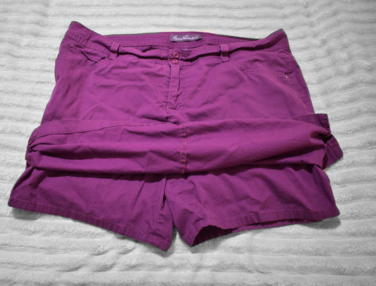Purple Gloria Vanderbilt Skort 18W