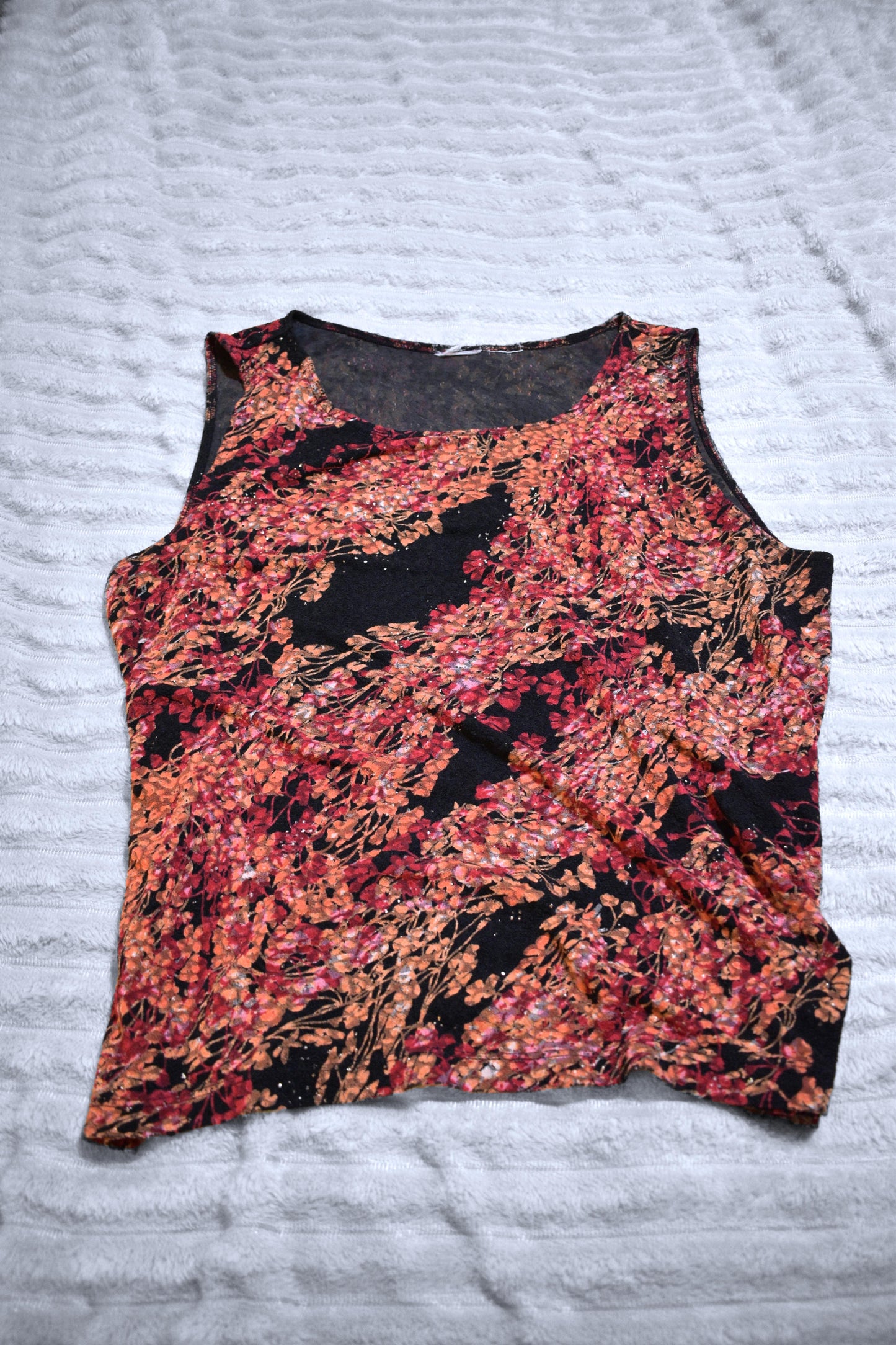 Bright Floral Tank 1X