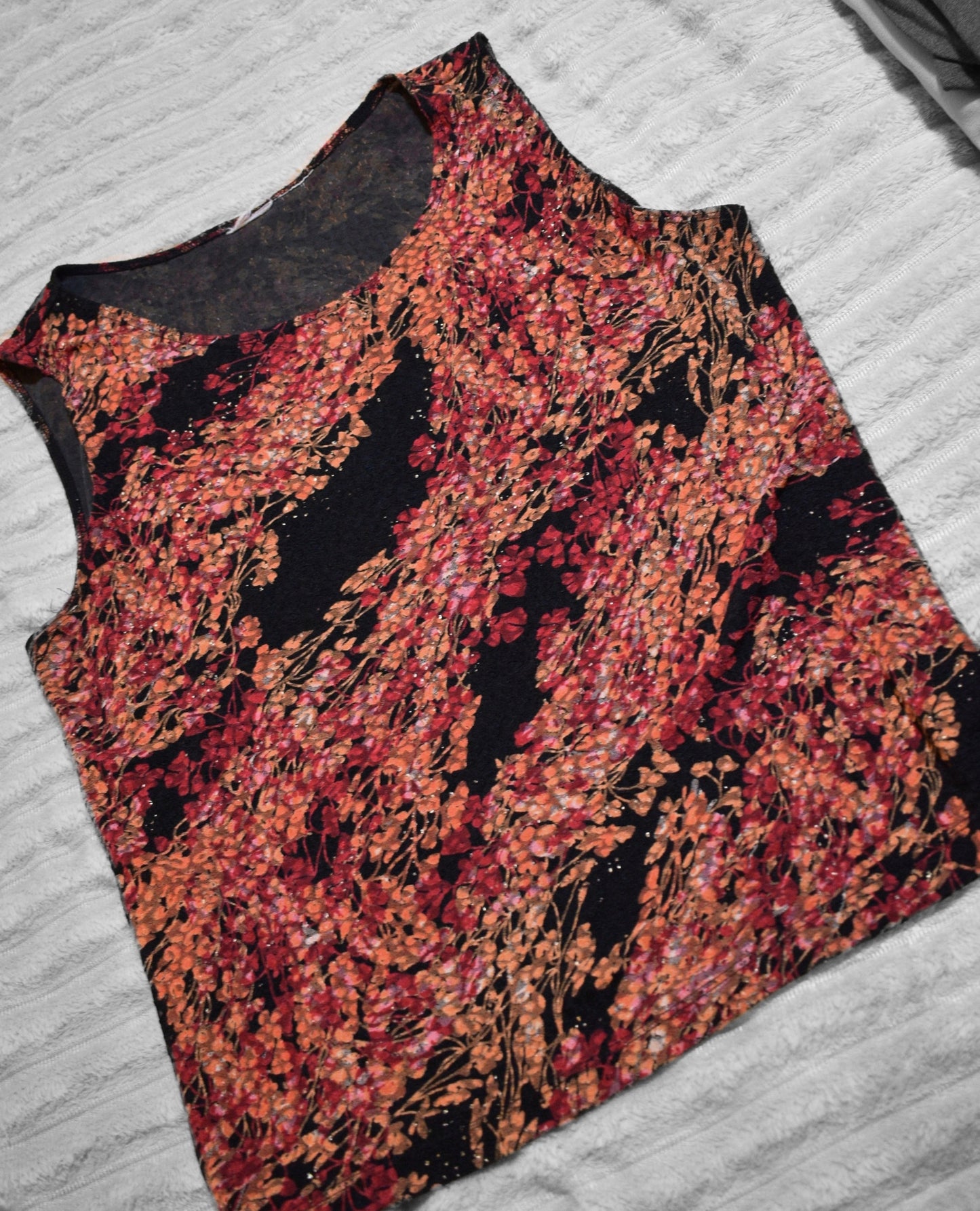 Bright Floral Tank 1X