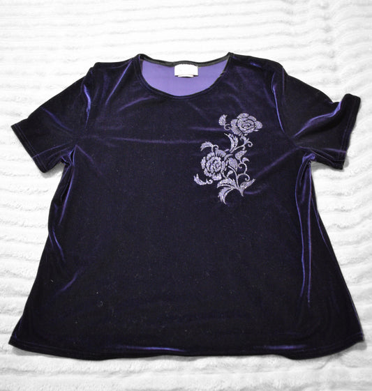 Vintage Kathie Lee Whimsigoth Top XL