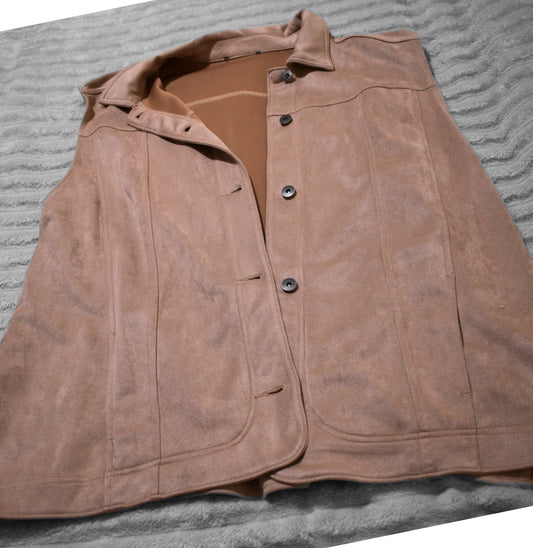 Micro Suede Vest 2X