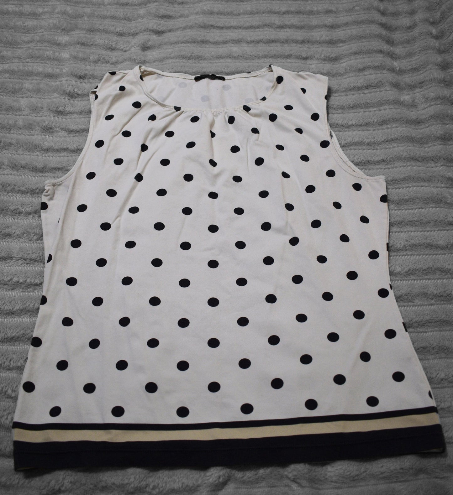 Polka Dot Office Tank Medium
