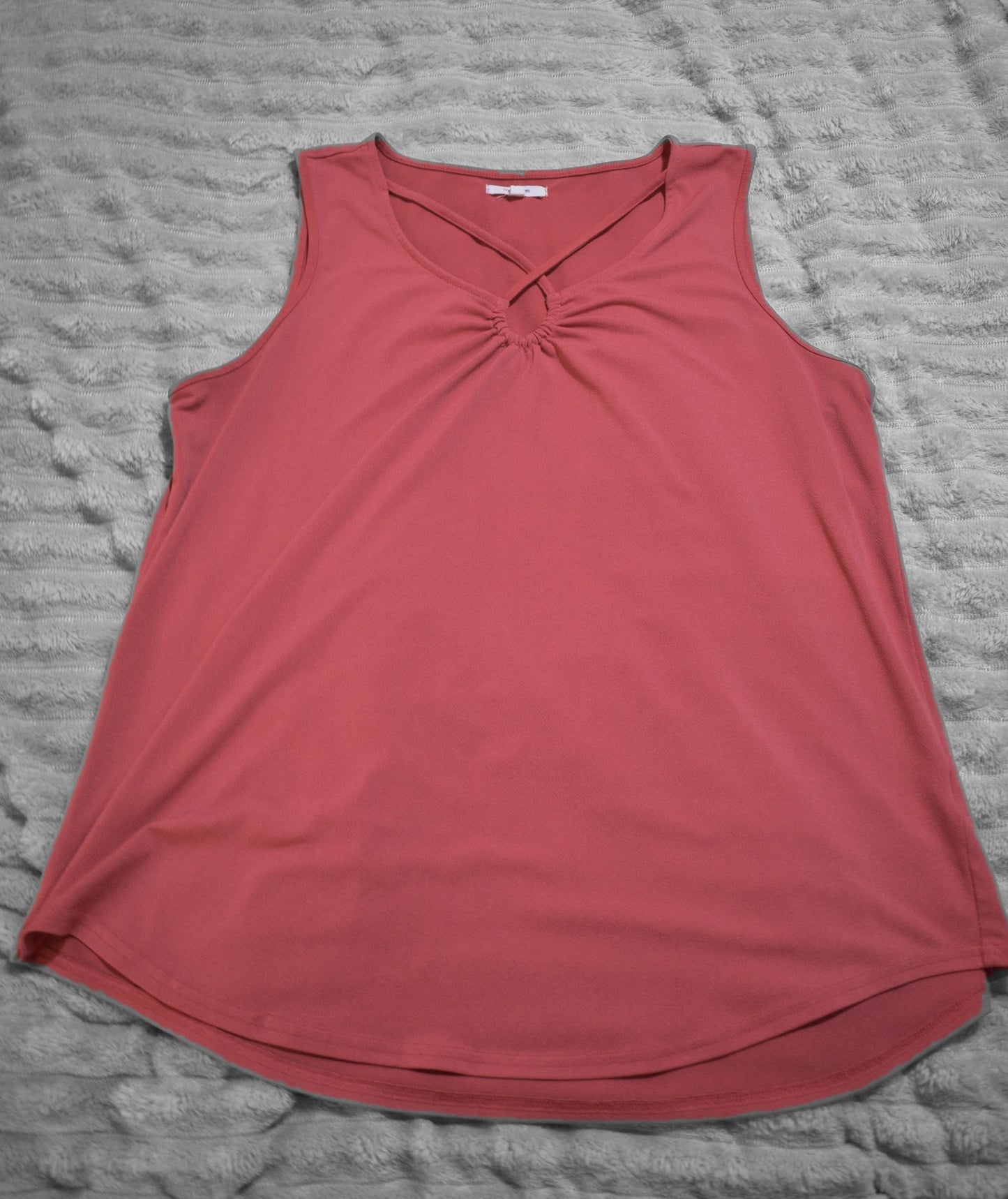 Red Casual Tank XL