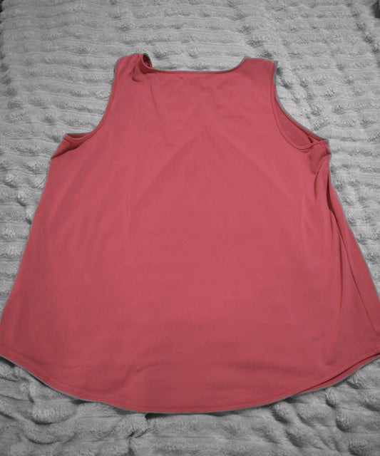 Red Casual Tank XL