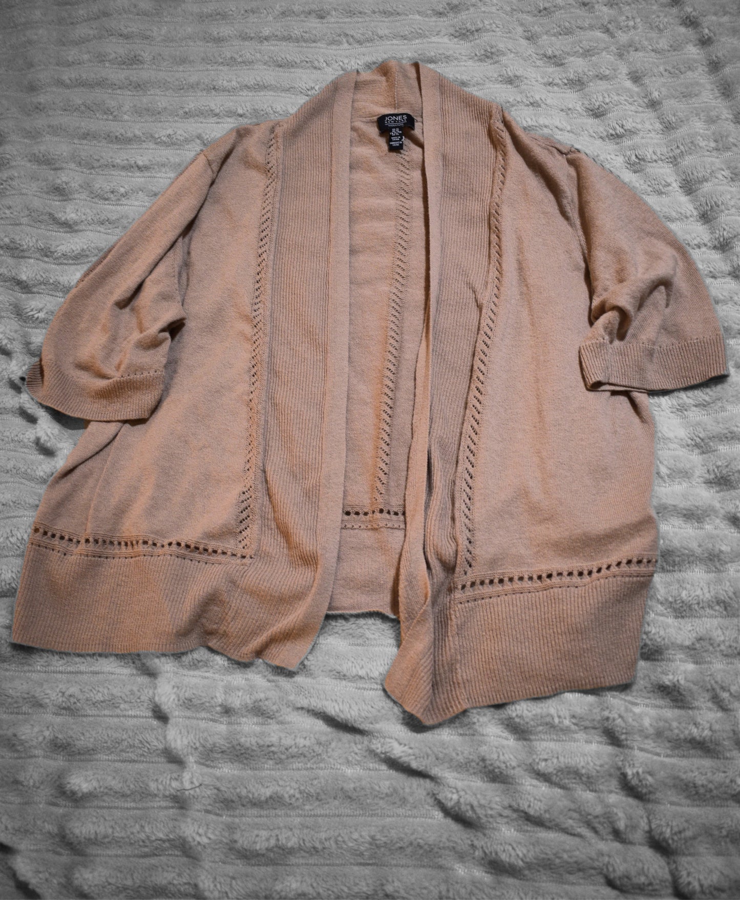 Tan Mini Cardigan XL