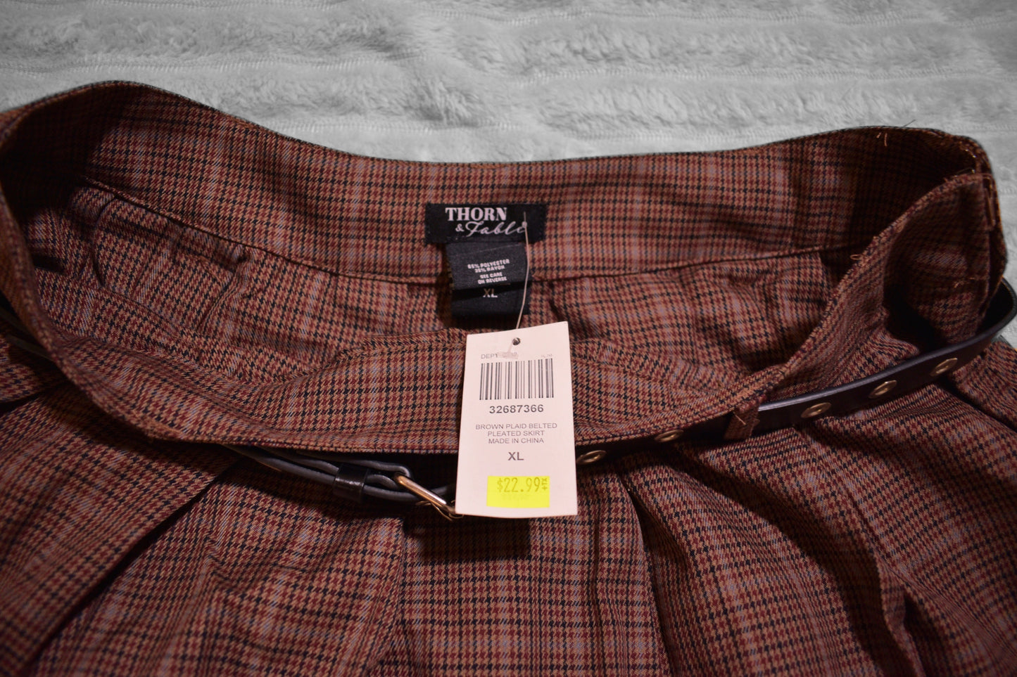 Thorn & Fable Mini Skirt XL