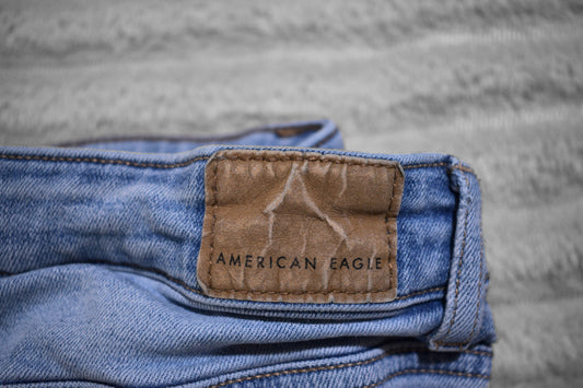 Distressed American Eagle Jeans 14
