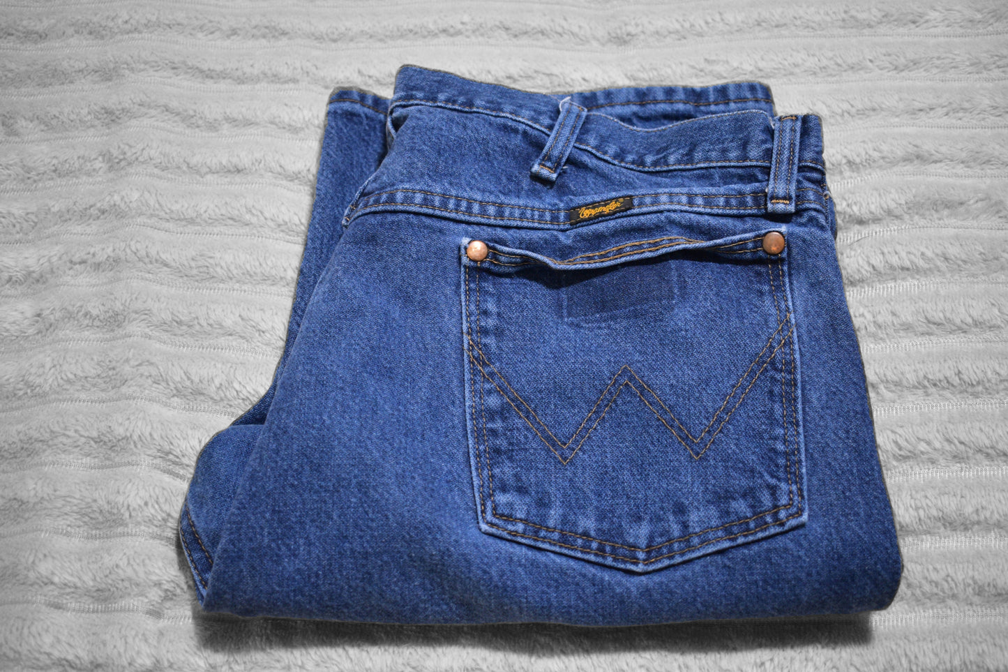 Men Wrangler Royal Blue 38x32